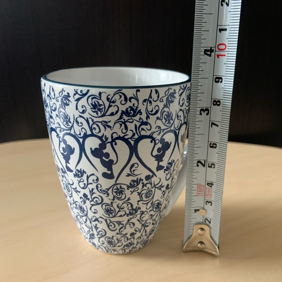 Disney Parks Mickey & Minnie Indigo Mug, vintage & collectible - Picture 4 of 5